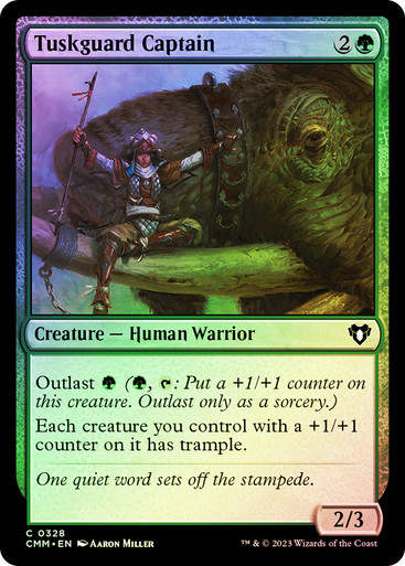 Tuskguard Captain (cmm) / Foil