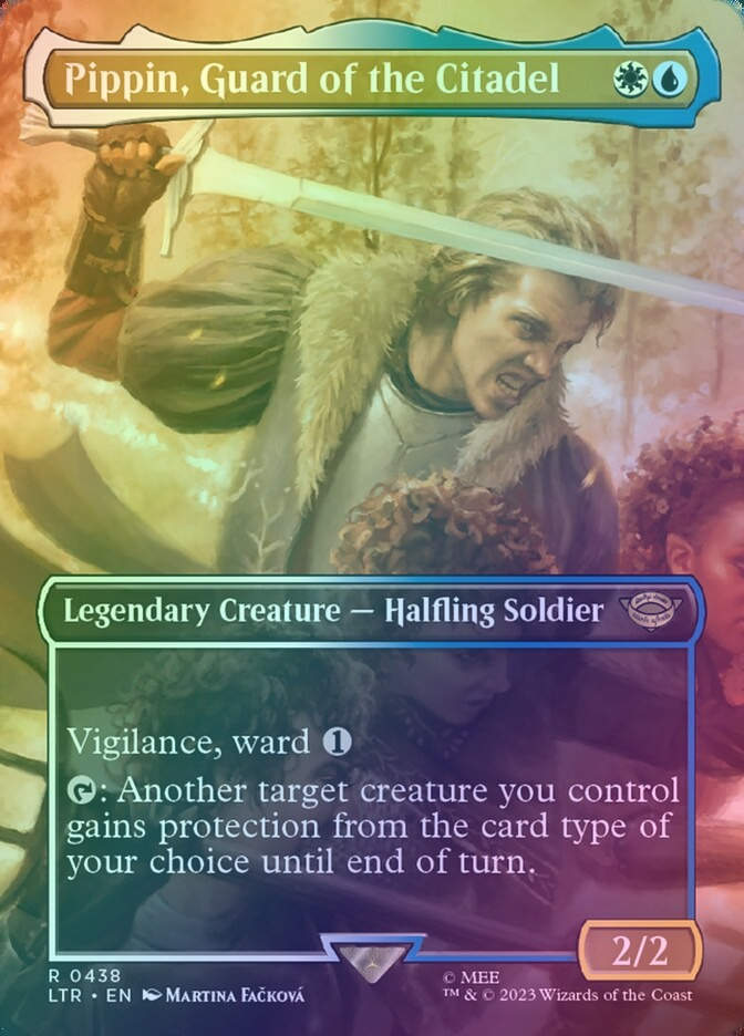 Pippin, Guard of the Citadel (LTR) (438) / Borderless / Foil