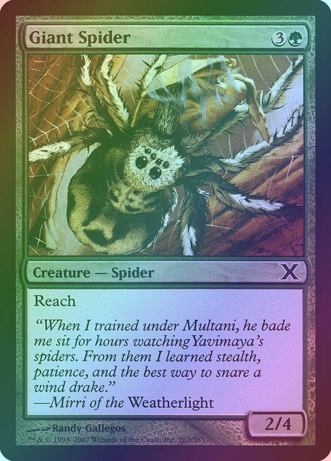 Giant Spider (10E) (267★) / Foil