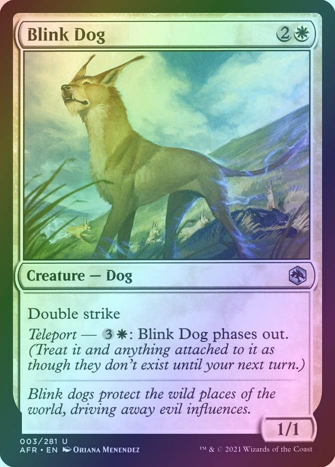 Blink Dog (AFR) (3) / Foil