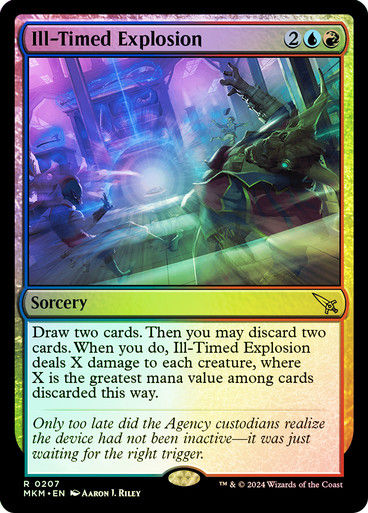 Ill-Timed Explosion (mkm) (207) / Foil