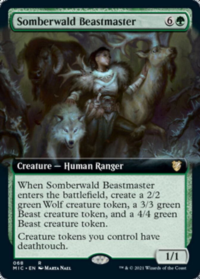 Somberwald Beastmaster (MIC) / Extended Art