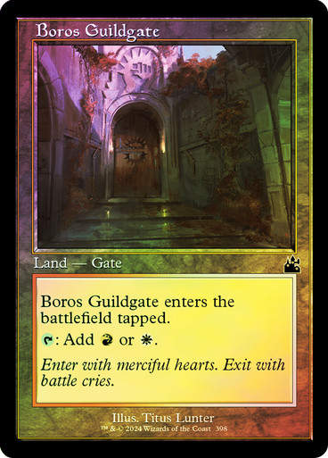 Boros Guildgate (rvr) (398) / Retro / Foil