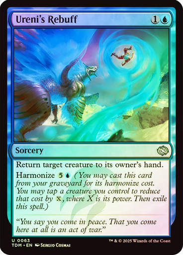 Ureni's Rebuff (TDM) (63) / Foil