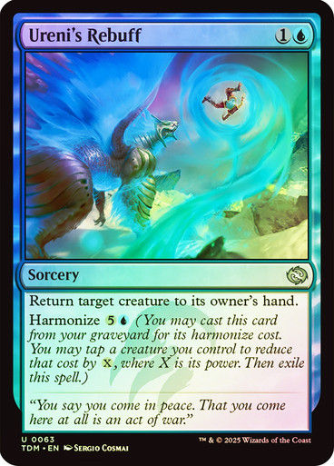 Ureni's Rebuff (TDM) (63) / Foil