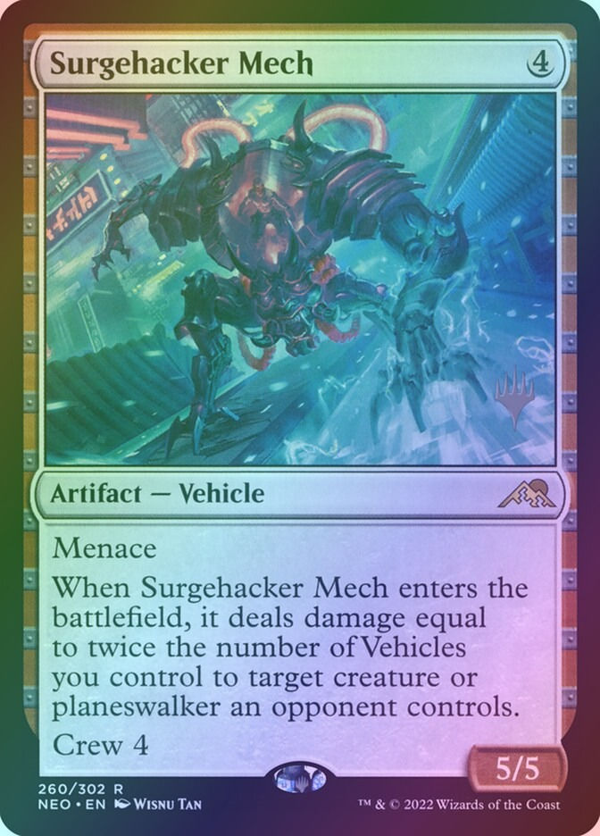 Surgehacker Mech (PNEO) (260p) / Foil