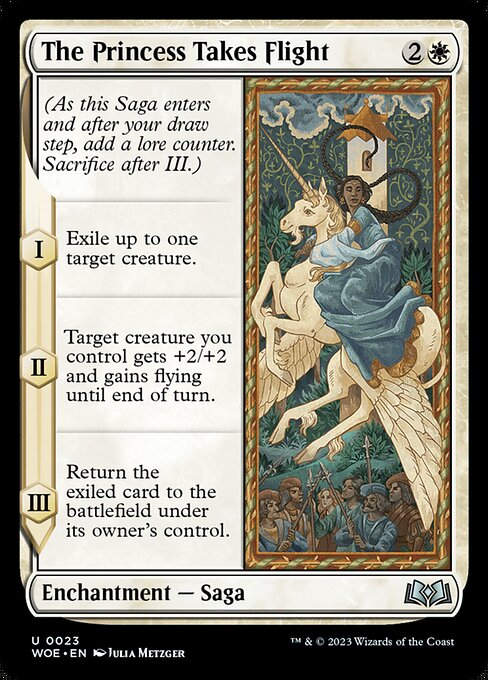 The Princess Takes Flight (woe)