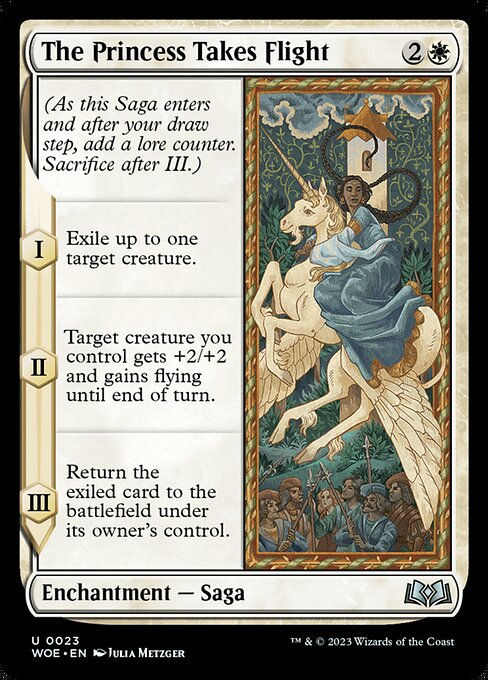 The Princess Takes Flight (woe)