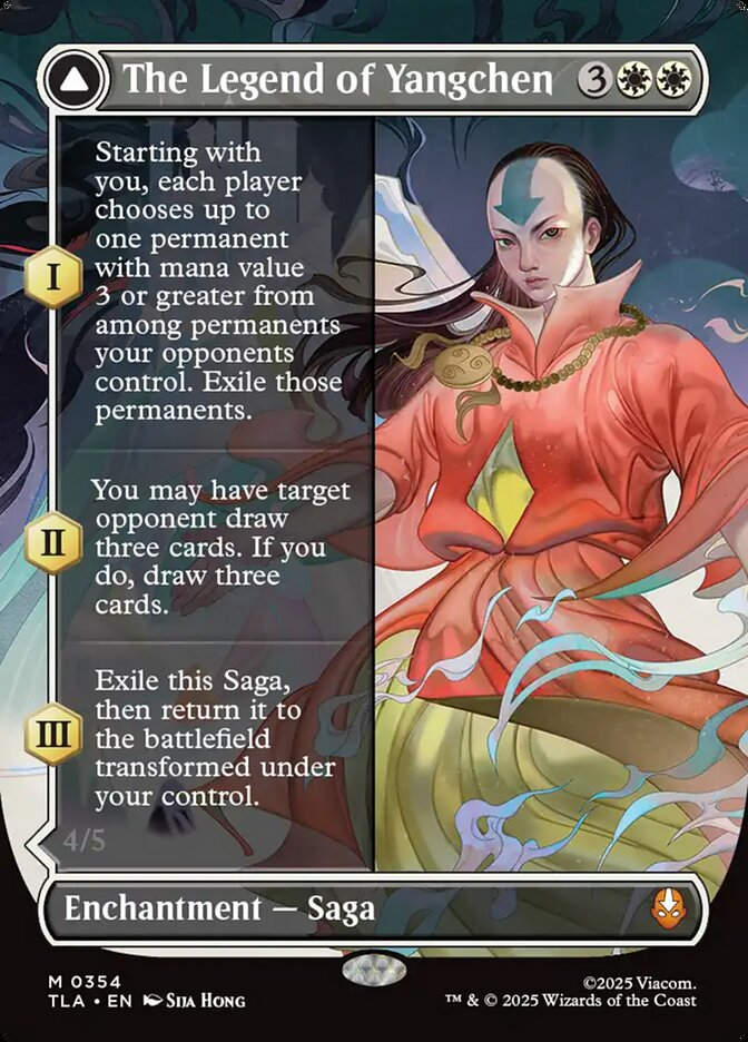 The Legend of Yangchen // Avatar Yangchen (TLA) (354) / Borderless