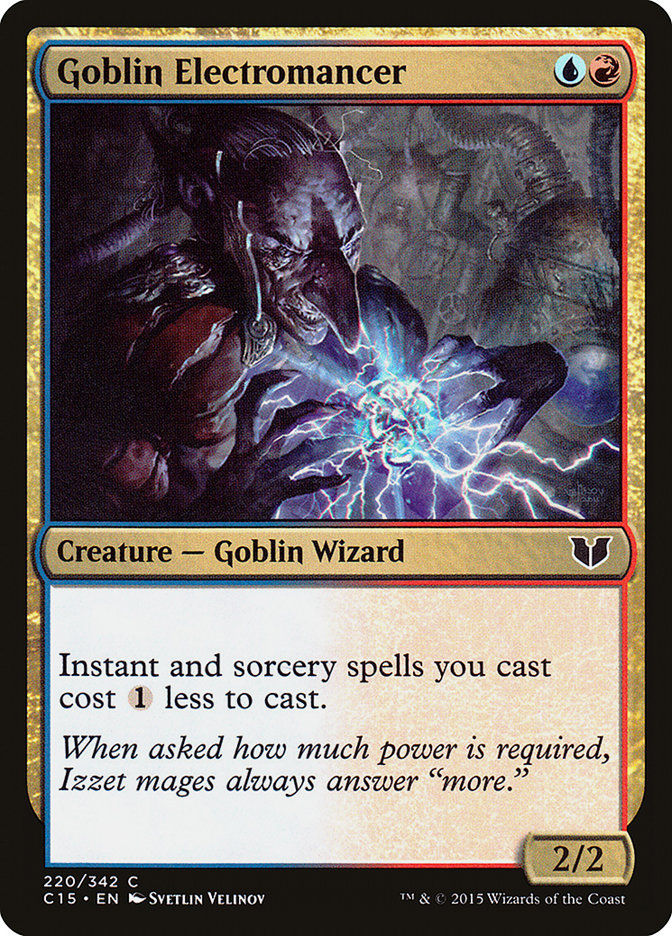 Goblin Electromancer (c15)