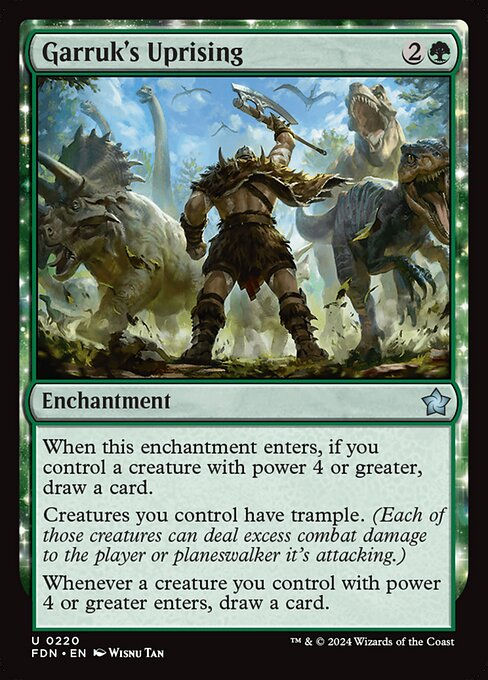 Garruk's Uprising (FDN) (220)