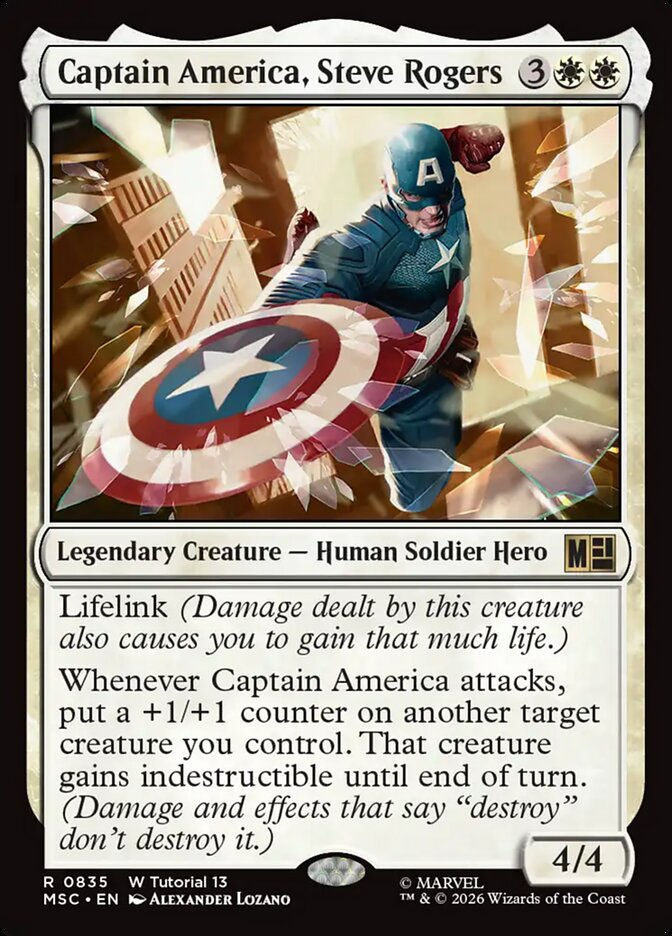 Captain America, Steve Rogers (MSC) (835)
