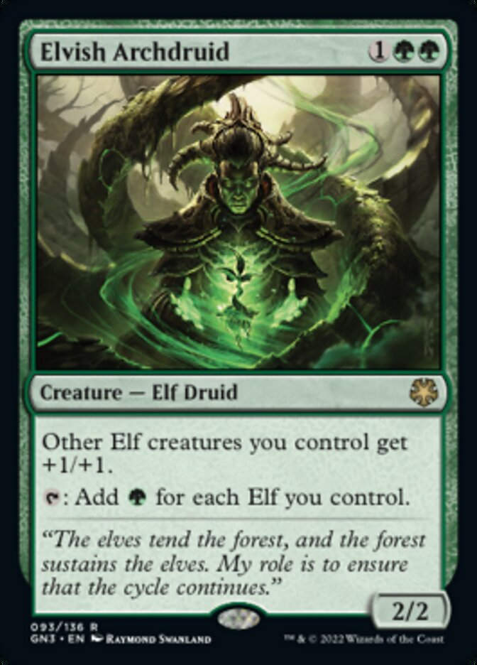 Elvish Archdruid (GN3)