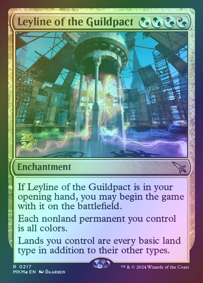 Leyline of the Guildpact (PMKM) (217s) / Foil