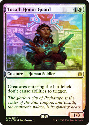 Tocatli Honor Guard (XLN) (42) / Foil