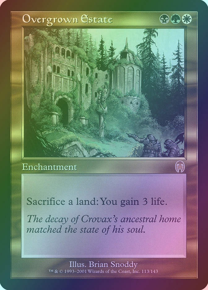 Overgrown Estate (APC) (113) / Foil