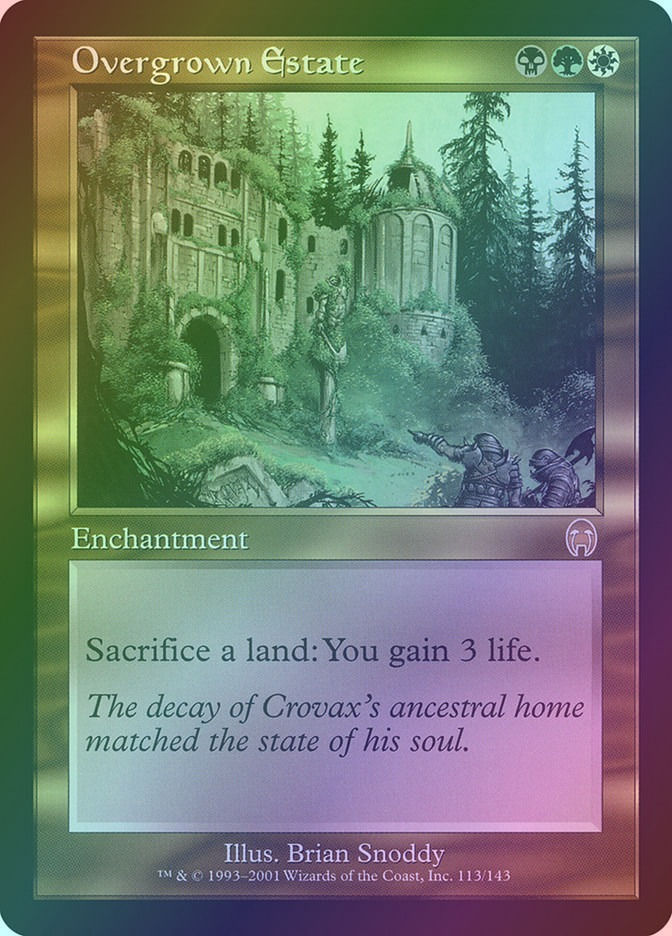 Overgrown Estate (APC) (113) / Foil
