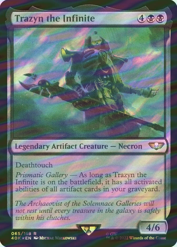 Trazyn the Infinite (40K) (65★) / Surge Foil