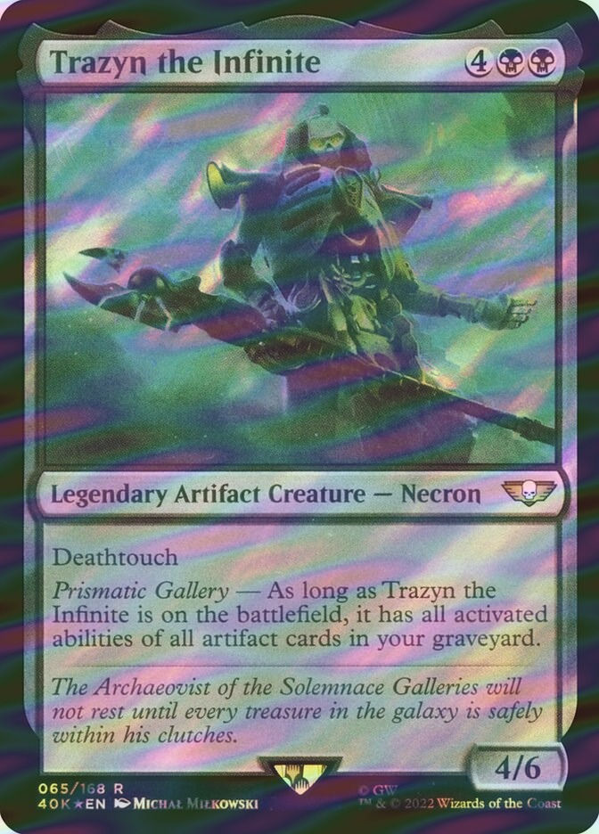Trazyn the Infinite (40K) (65★) / Surge Foil