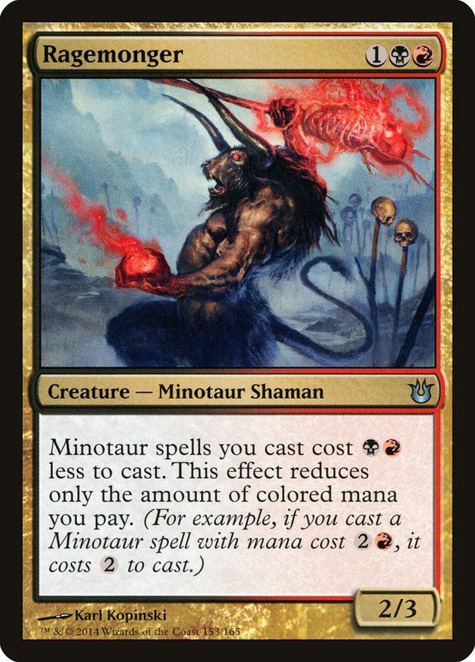 Ragemonger (BNG) (153) / Foil