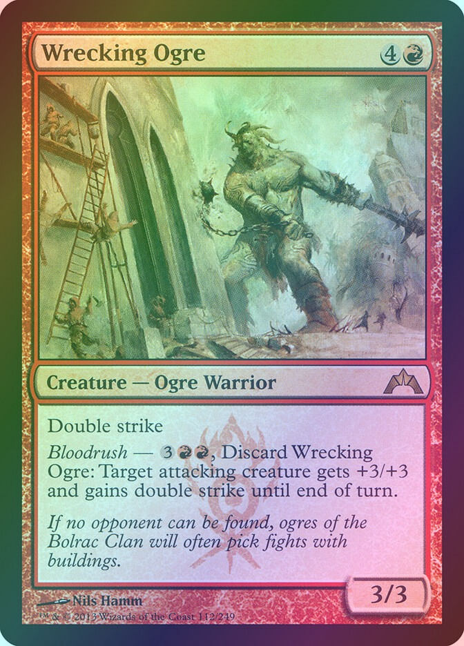 Wrecking Ogre (GTC) (112) / Foil