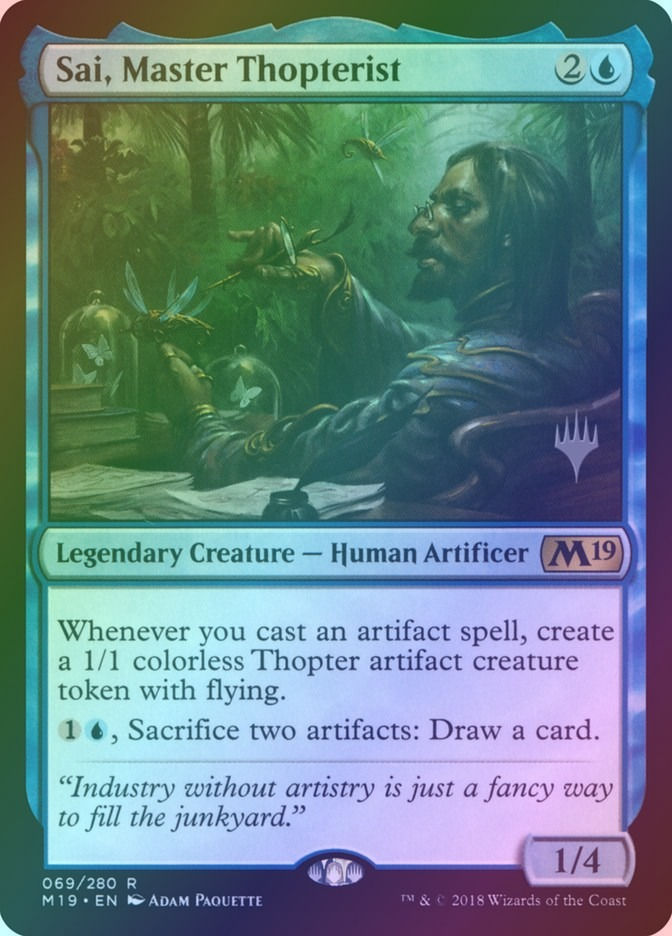 Sai, Master Thopterist (PM19) (69p) / Foil