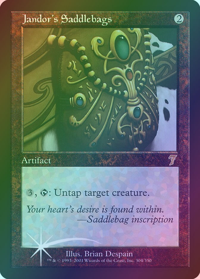 Jandor's Saddlebags (7ED) (304★) / Foil