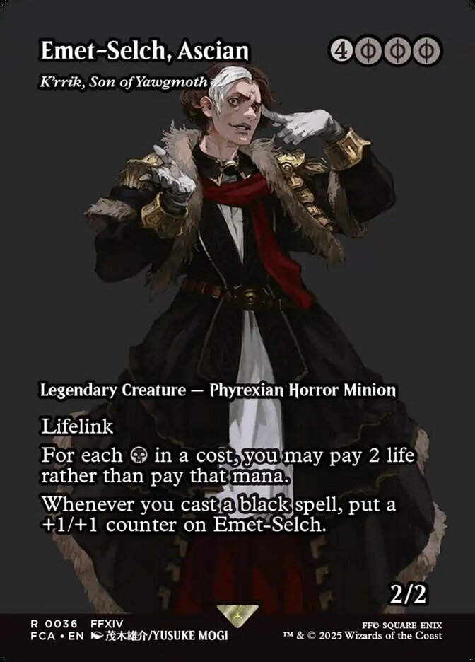 K'rrik, Son of Yawgmoth (FCA) (36) / Borderless