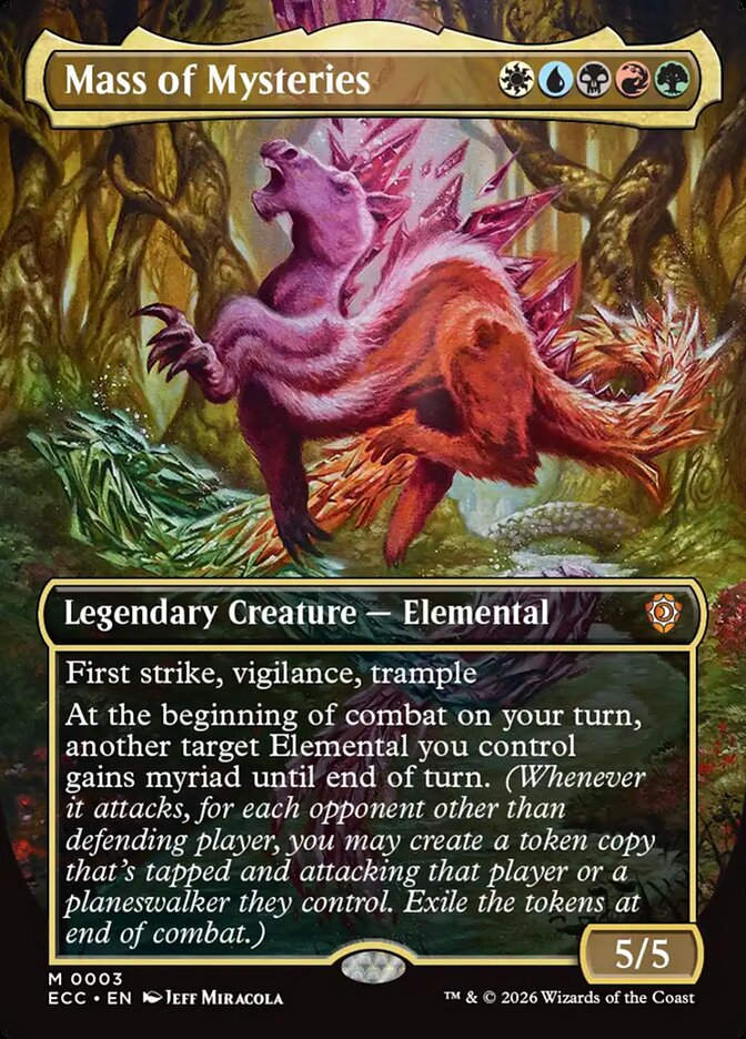 Mass of Mysteries (ECC) (3) / Borderless