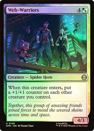 Web-Warriors (SPM) (159) / Foil