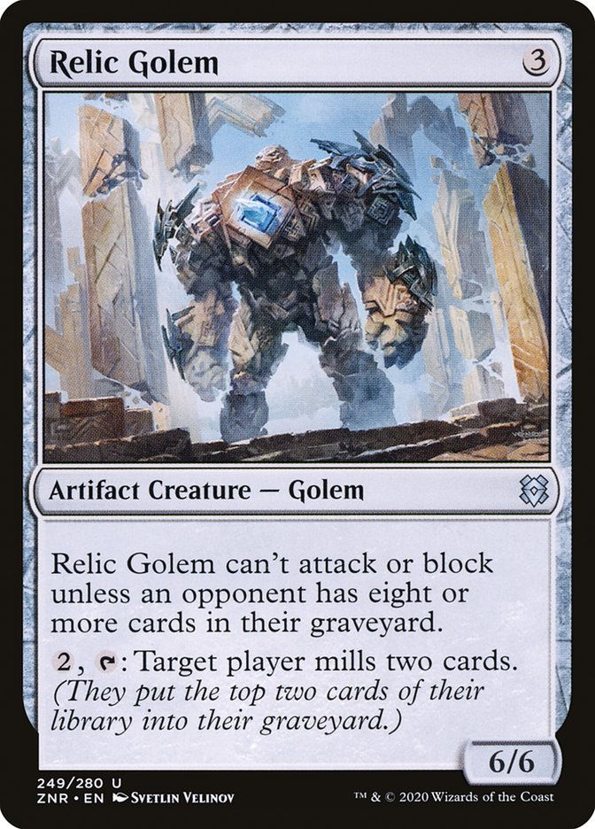 Relic Golem (ZNR) (249)