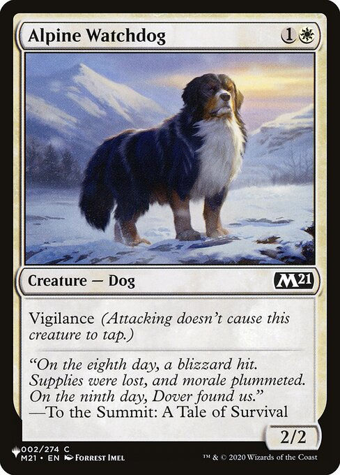 Alpine Watchdog (PLST) (M21-2)