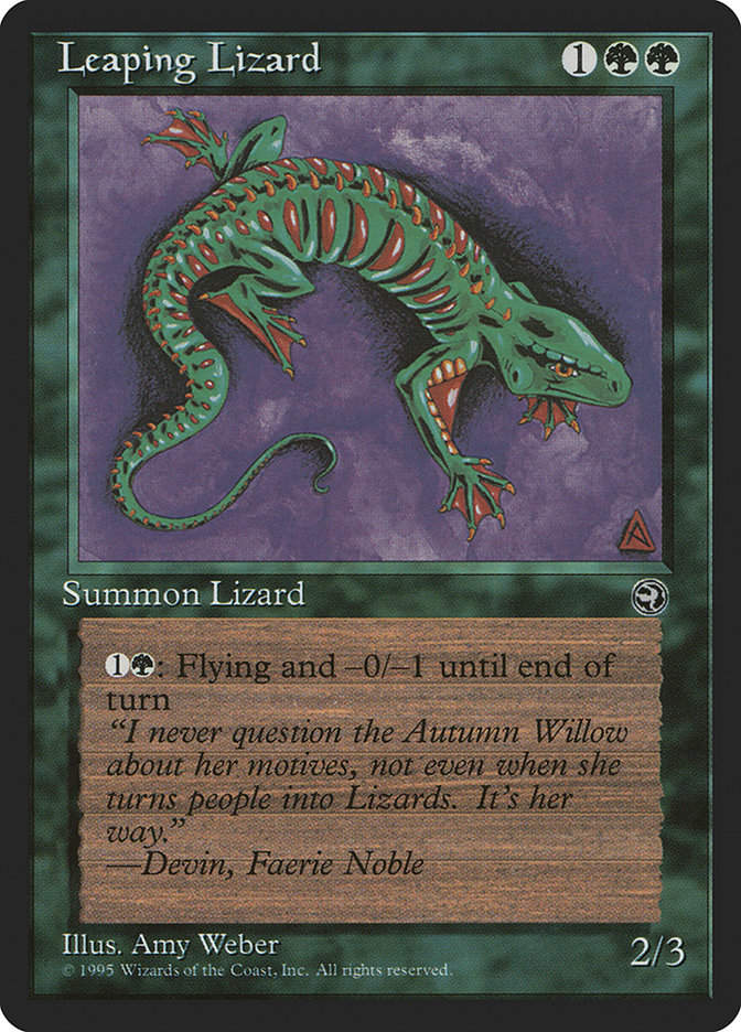Leaping Lizard (hml)