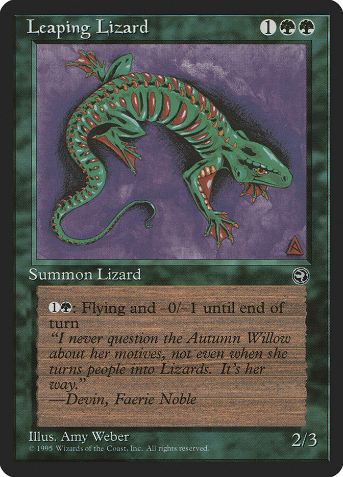 Leaping Lizard (hml)