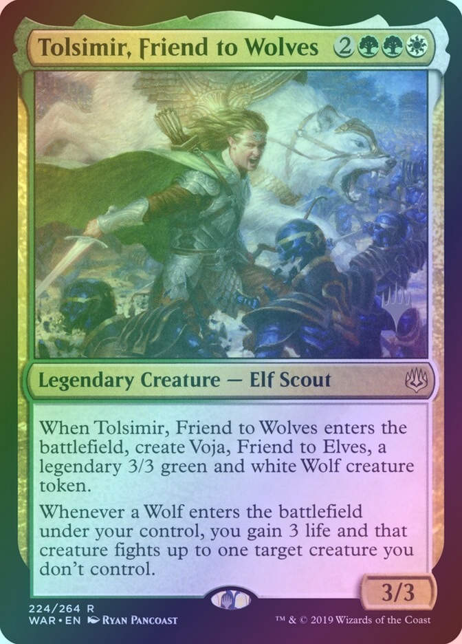 Tolsimir, Friend to Wolves (PWAR) (224p) / Foil