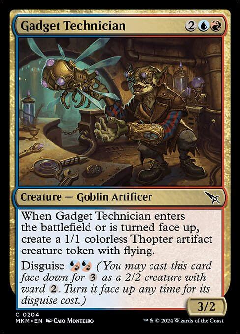 Gadget Technician (mkm) (204)