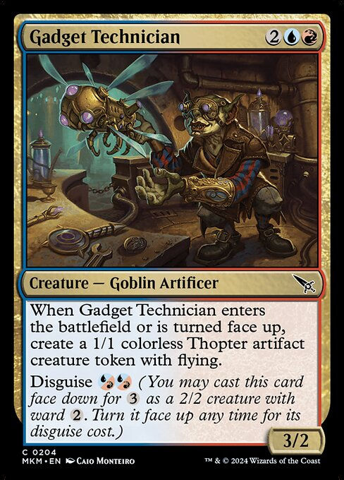 Gadget Technician (mkm) (204)