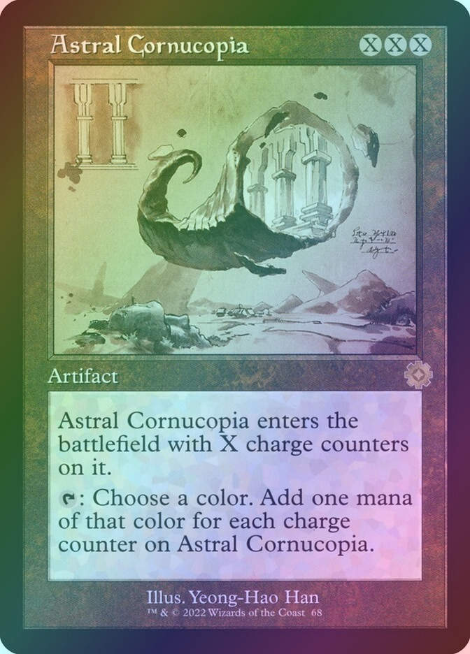 Astral Cornucopia (BRR) (68) / Foil / Schematic