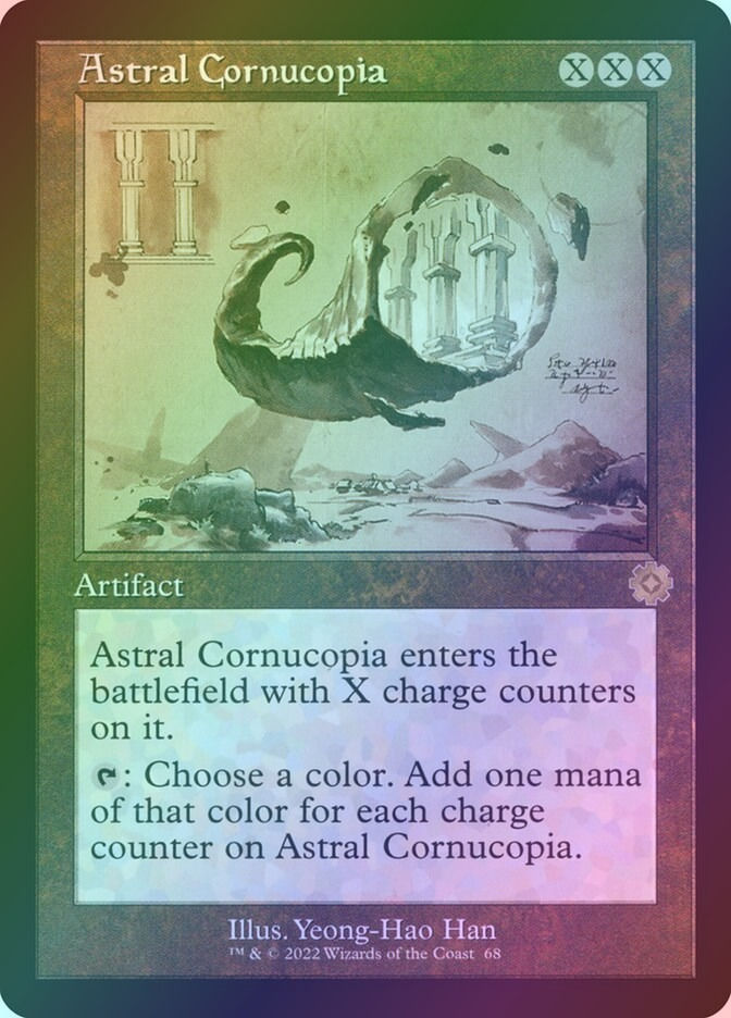 Astral Cornucopia (BRR) (68) / Foil / Schematic