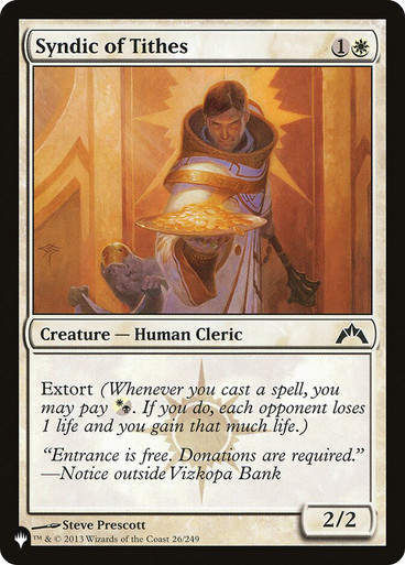 Syndic of Tithes (PLST) (GTC-26)