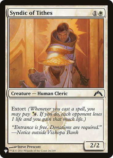 Syndic of Tithes (PLST) (GTC-26)
