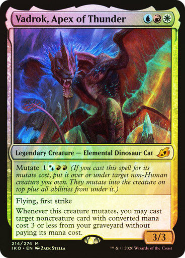 Vadrok, Apex of Thunder (IKO) (214) / Foil