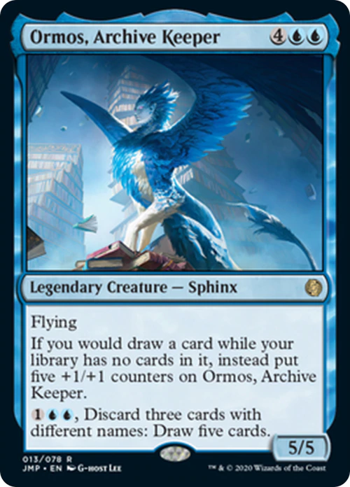 Ormos, Archive Keeper (JMP)