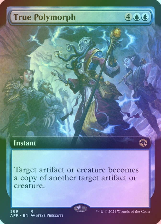 True Polymorph (AFR) (369) / Extended Art / Foil