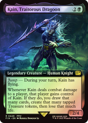 Kain, Traitorous Dragoon (FIN) (449) / Extended Art / Foil
