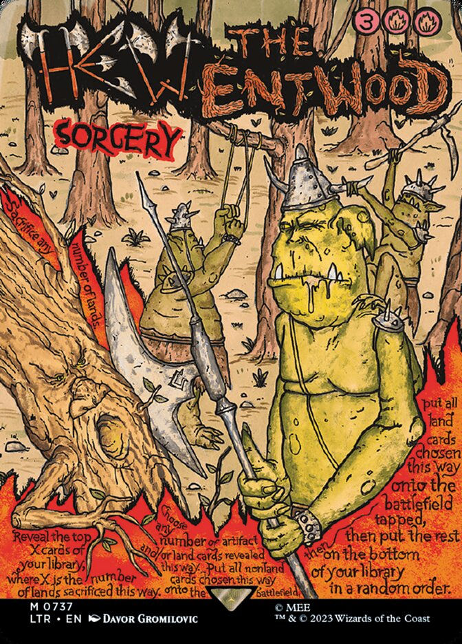 Hew the Entwood (LTR) (737) / Borderless
