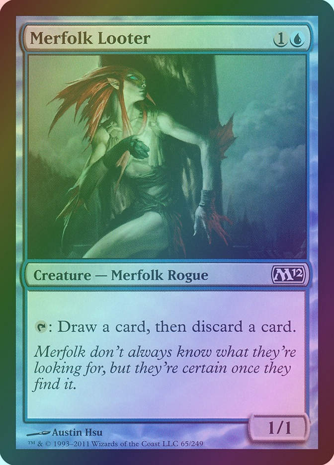 Merfolk Looter (M12) (65) / Foil