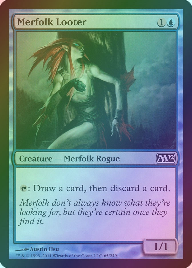 Merfolk Looter (M12) (65) / Foil