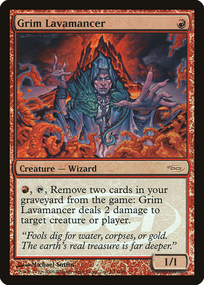 Grim Lavamancer (G06) (2) / Foil