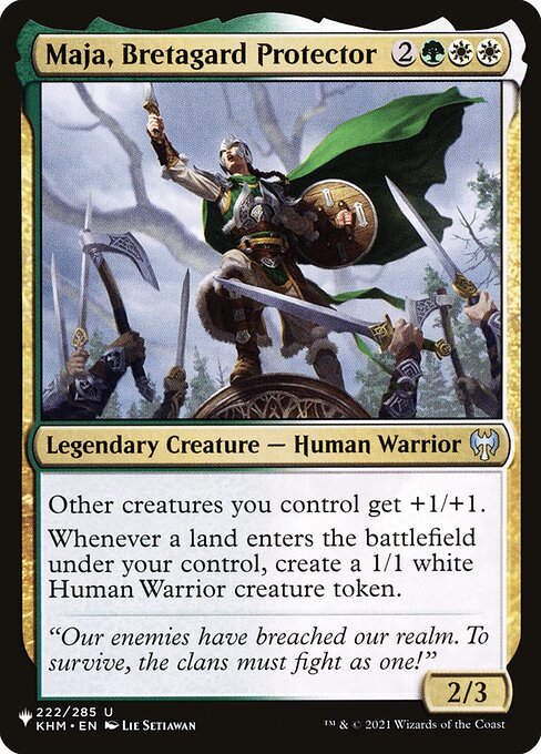 Maja, Bretagard Protector (PLST) (KHM-222)